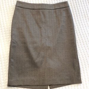 Ann Taylor metallic pencil skirt